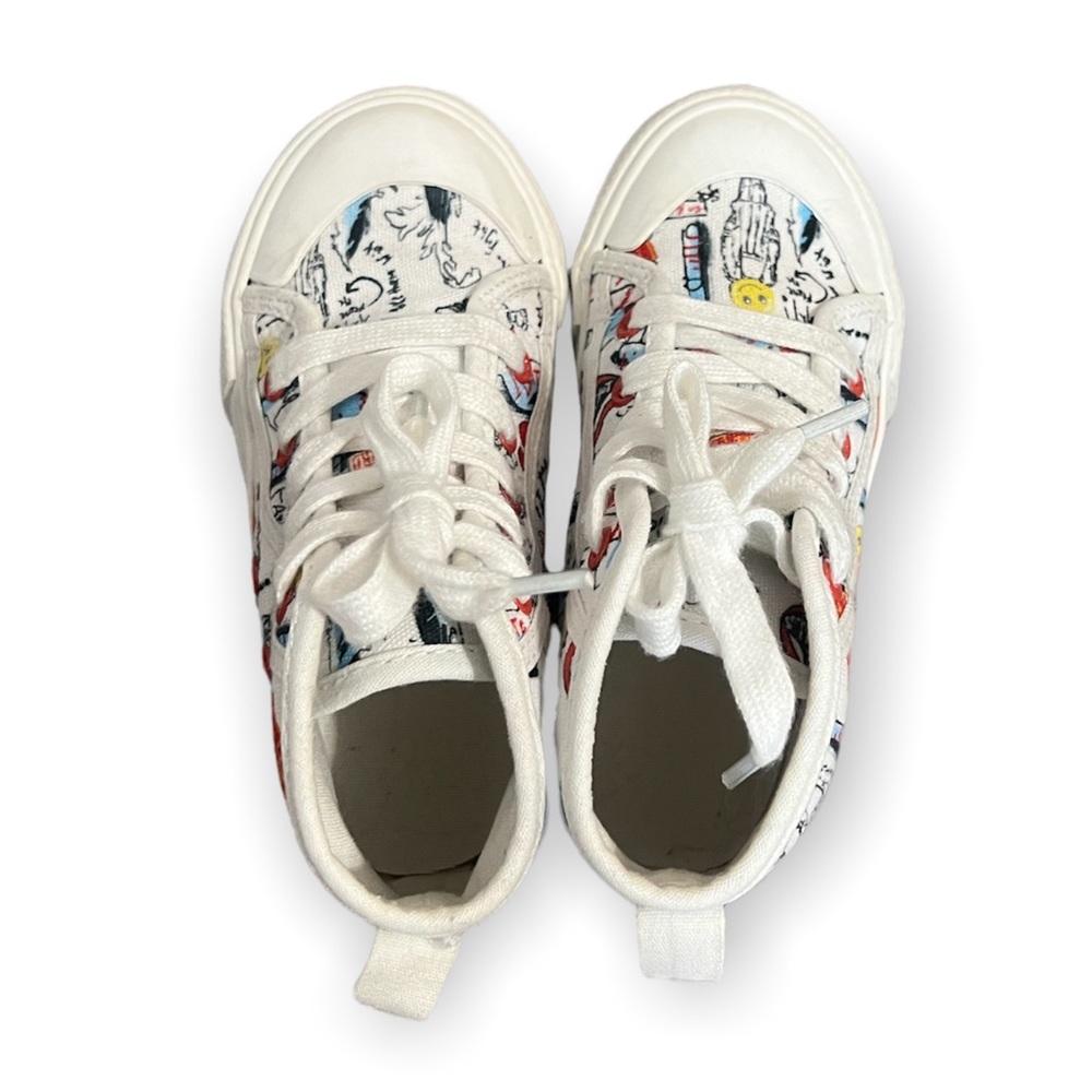 Disney Cruela Canvas Hightop Sneakers - Size 11 - Picture 2 of 9